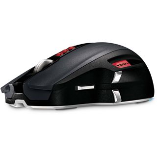 Microsoft Wireless SideWinder X8 Laser Gaming Maus Blau USB