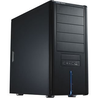 Cooler Master Sileo 500 gedaemmt Midi Tower ohne Netzteil schwarz
