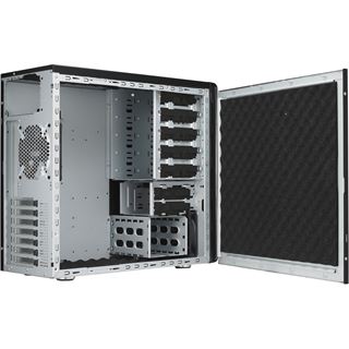 Cooler Master Sileo 500 gedaemmt Midi Tower ohne Netzteil schwarz
