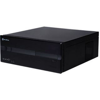 Silverstone La Scala LC-10B-E Desktop ohne Netzteil schwarz