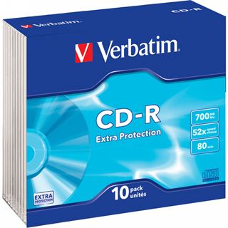 Verbatim CD-R 700 MB 10er Slimcase (43415)