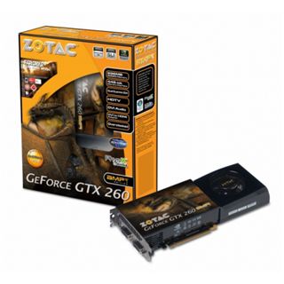 896MB Zotac GeForce GTX 260 AMP 2 GDDR3 DVI PCIe