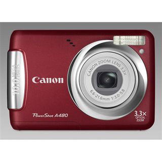 Canon Powershot A480 Red 10MP