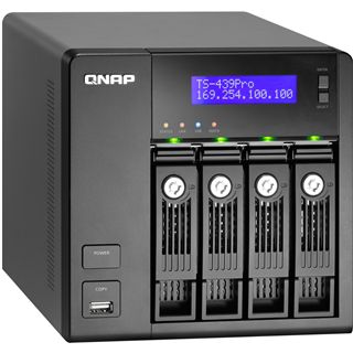 QNAP Turbostation TS-439 Pro LAN, USBschwarz