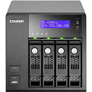 QNAP Turbostation TS-439 Pro LAN, USBschwarz