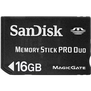 16 GB SanDisk Pro Duo Memory Stick Bulk