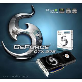 896MB Sparkle GeForce GTX 275 GDDR3 PCIe BULK