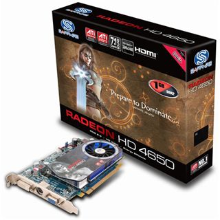 1024MB Sapphire Radeon HD 4650 DDR2 PCIe