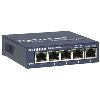 Netgear FS105 5x 10/100 Mbit Desktop Switch