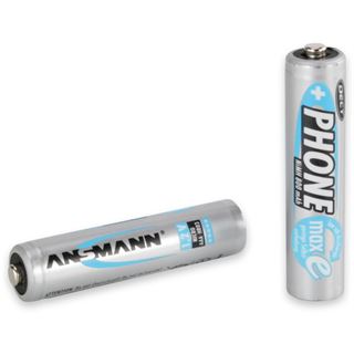 ANSMANN DECT HR03 Nickel-Metall-Hydrid AAA Micro Akku 800 mAh 2er Pack