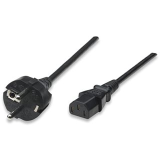 (&euro;3,83*/1m) 1.80m Manhattan Stromkabel gewinkelt Schutzkontakt