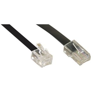 (€1,63*/1m) 3.00m InLine ISDN Anschlusskabel RJ12 Stecker auf