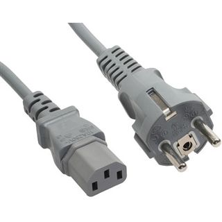 (€3,27*/1m) 1.50m InLine Stromkabel Schutzkontakt Stecker auf