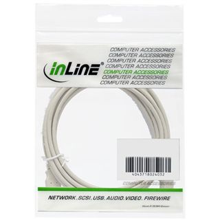 (€1,30*/1m) 3.00m InLine USB2.0 Anschlusskabel USB A Stecker auf