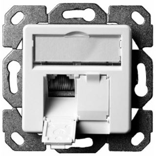 Telegärtner Dosen TP,UP,2-fach,CAT6,AW,AMJ45-8/8UP,Telegärtne