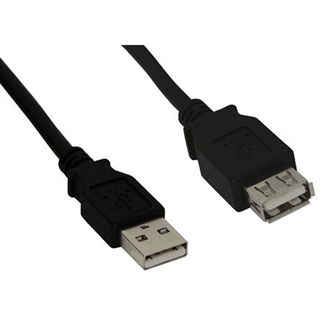 (€2,17*/1m) 1.80m InLine USB2.0 Verlängerungskabel USB A