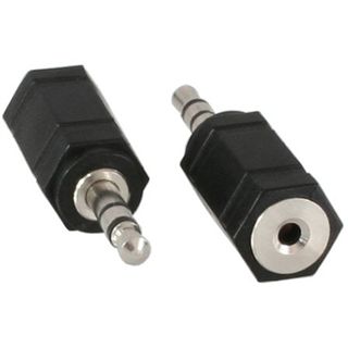 InLine Audio Adapter 2.5mm Klinke Buchse Stereo auf 3.5mm Klinke