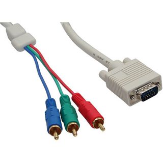 (€3,45*/1m) 2.00m InLine VGA Adapterkabel doppelt geschirmt VGA