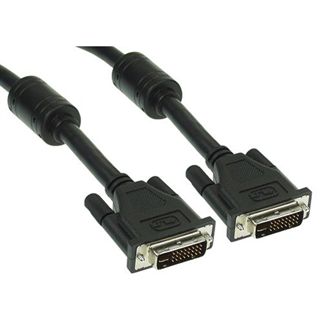 (€3,95*/1m) 2.00m InLine DVI-I Anschlusskabel DVI 18+5 Stecker