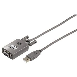 Hama Datenübertragungskabel USB-A-Stecker - 9-pol.-D-Kupplung,