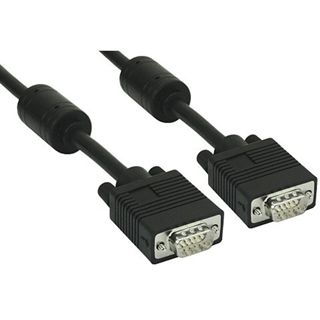 (€7,90*/1m) 1.00m InLine S-VGA Anschlusskabel doppelt geschirmt