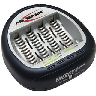 Ansmann Energy 4 Speed NiCd/NiMH Ladegerät bis 4 Akkus