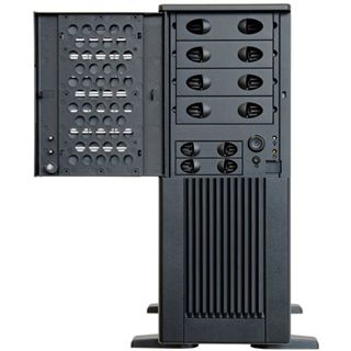 Chieftec Uni LBX-02B-B-B Midi Tower ohne Netzteil schwarz