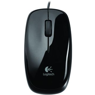 Logitech M115 USB schwarz (kabelgebunden)