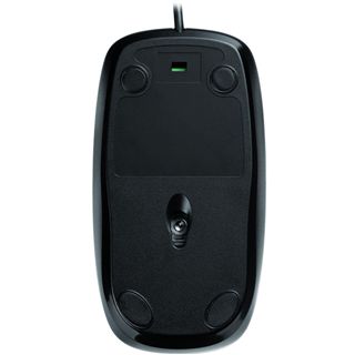 Logitech M115 USB schwarz (kabelgebunden)