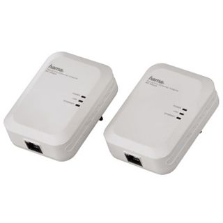 Hama Powerline-LAN-Set, 85 Mbps