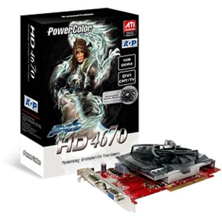 1024MB PowerColor Radeon HD 4670 GDDR3 AGP BULK