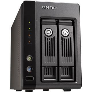 QNAP Turbostation TS-219P+ NAS System f&uuml;r 2x2,5" oder