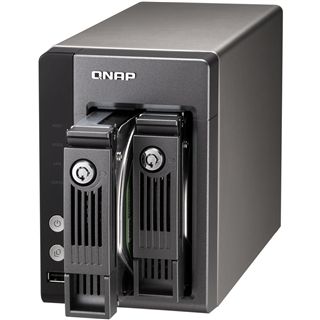 QNAP Turbostation TS-219P+ NAS System f&uuml;r 2x2,5" oder