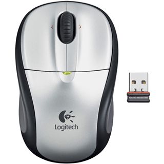 Logitech M305 Wireless Optische USB Maus Light silber