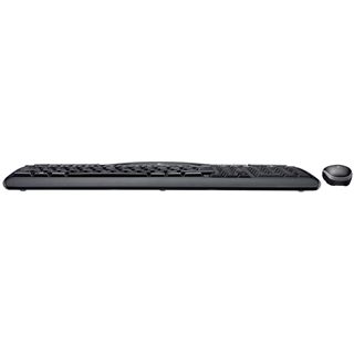 Logitech Cordless Desktop MK300 Tastatur+Maus Schwarz Deutsch USB