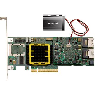 Adaptec RAID 5805Z 2 Port Multi-lane PCIe x8 4GB NAND-Flash/Low