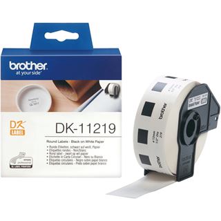 Brother DK-11219 Runde Universal-Etiketten 1.2 cm (1 Rolle)