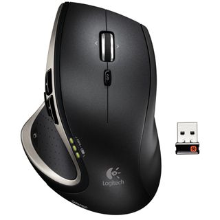 Logitech Performance Mouse MX USB schwarz (kabellos)