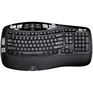 Logitech K350 Deutsch schwarz (kabellos)