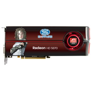 1024MB Sapphire Radeon HD5870 GDDR5 PCIe Retail