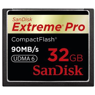 32 GB SanDisk Extreme Pro Compact Flash TypI 600x Bulk