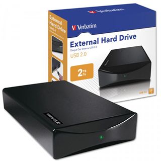 2TB Verbatim External Hard Drive 47514 3.5" (8.9cm) USB 2.0