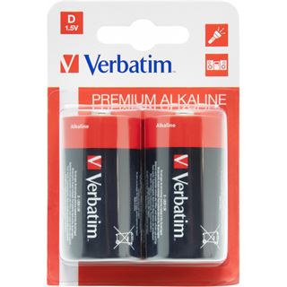 Verbatim Batterie Alkaline D 2er