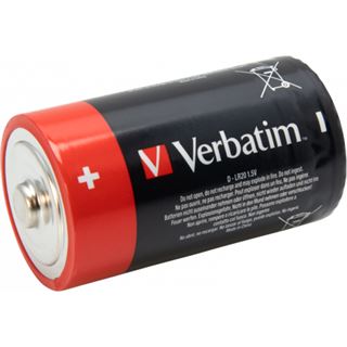 Verbatim Batterie Alkaline D 2er