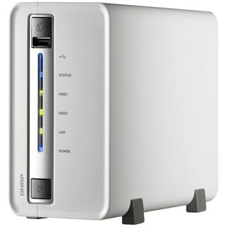 QNAP Turbostation TS-210 NAS System für 2x 3,5" SATA HDD