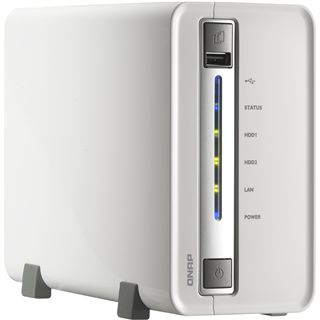 QNAP Turbostation TS-210 NAS System für 2x 3,5" SATA HDD