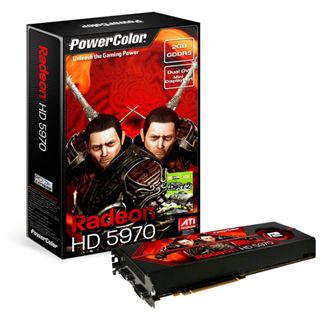 2048MB Powercolor Radeon HD 5970 Eyefinity GDDR5 PCIe