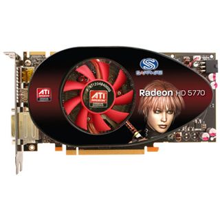 1024MB Sapphire Radeon HD5770 GDDR5 Bulk