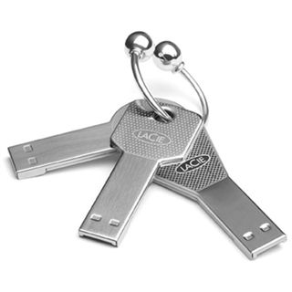 16GB LaCie iamaKey grau USB 2.0