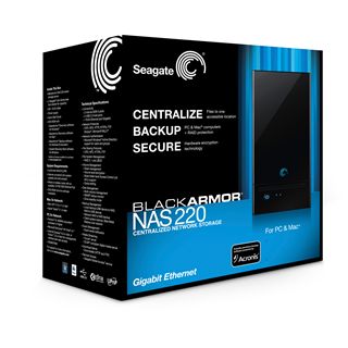 4000GB Seagate BlackArmor NAS 220 7200rpm LAN/USB2.0 schwarz